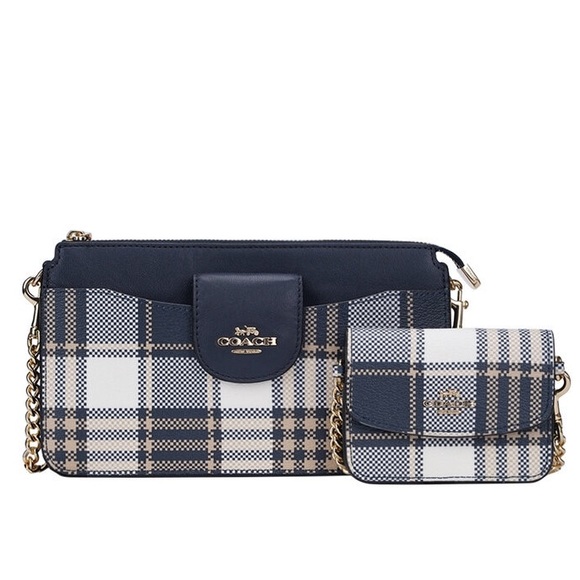 Coach Poppy crossbody with card case brand new - Picture 1 of 4